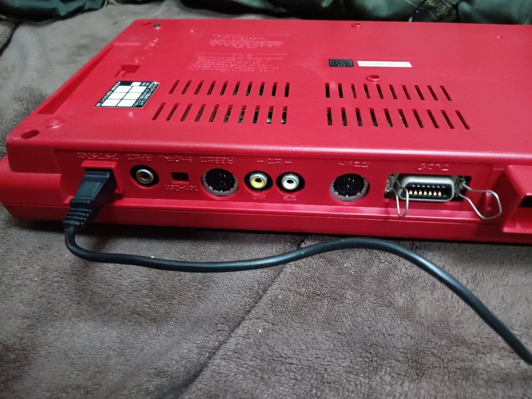 ぞ*み様 Panasonic MSX2 A1 FS-A1 ジャンク品 赤