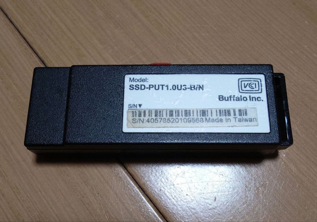 バッファロー SSD SSD−PUT1.0U3‐B/N
