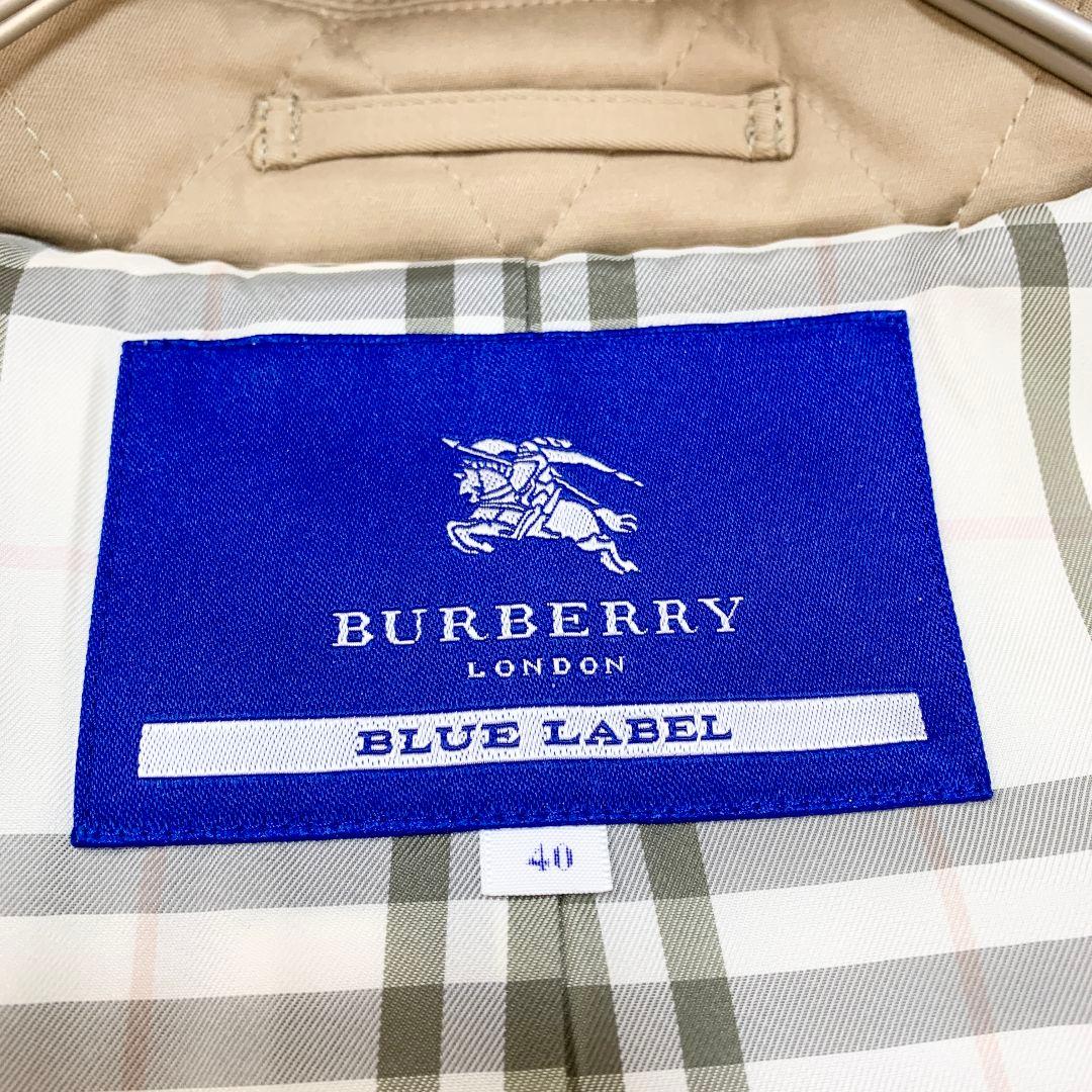 【良品】BURBERRY BLUE LABEL ダッフルコート　ベージュ　 L