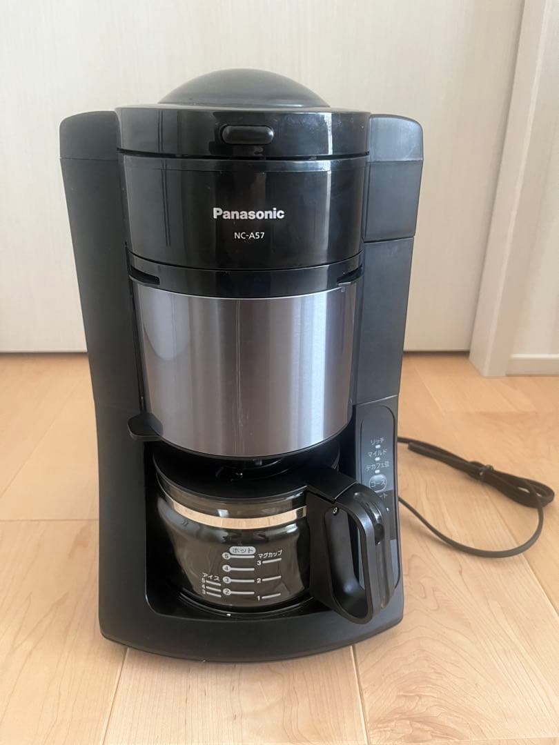 Panasonic NC-A57 コーヒーメーカー ブラック
