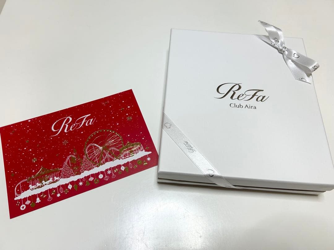 新品✨ReFa VIP 2点セットシルキーパープル クリスマスポストカード付き