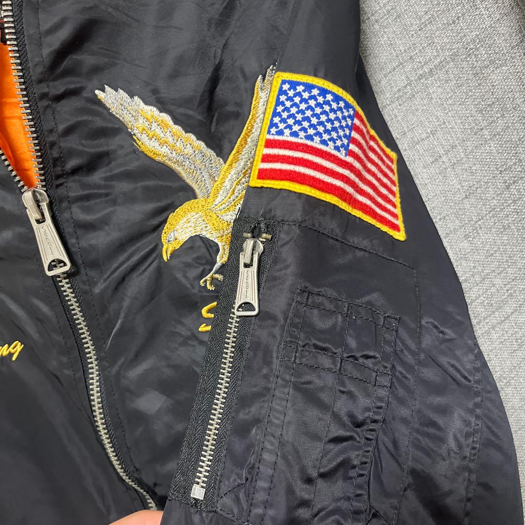 最終値下げSchott ブラック ナイロンジャケット