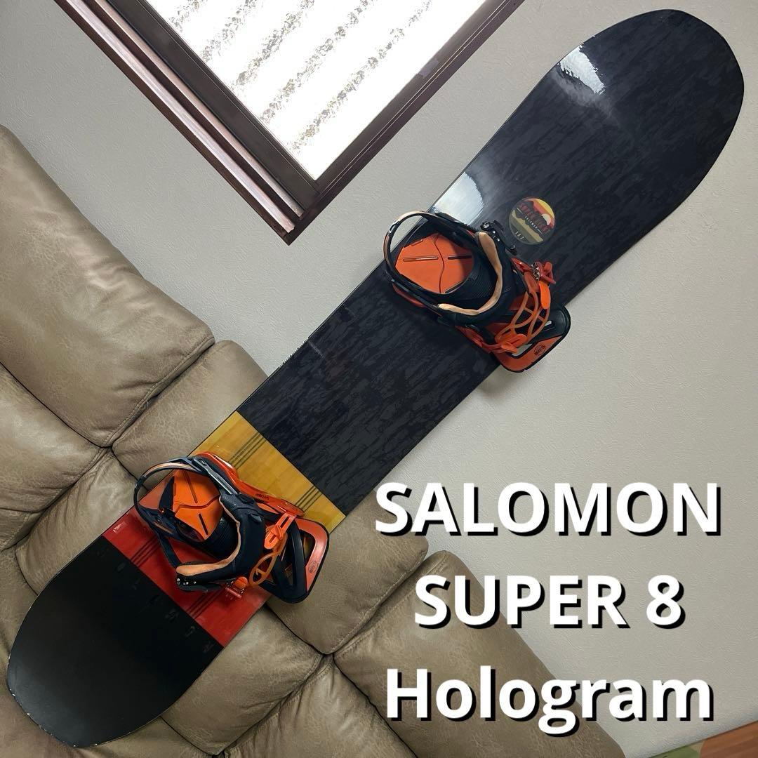 SALOMON SUPER 8 157 × SALOMON Hologram M