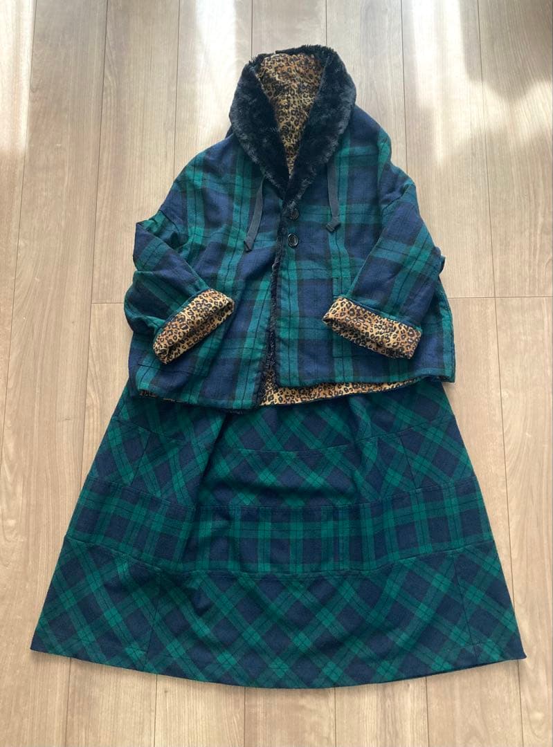 ★tricot COMME des GARCONS チェック スカート★