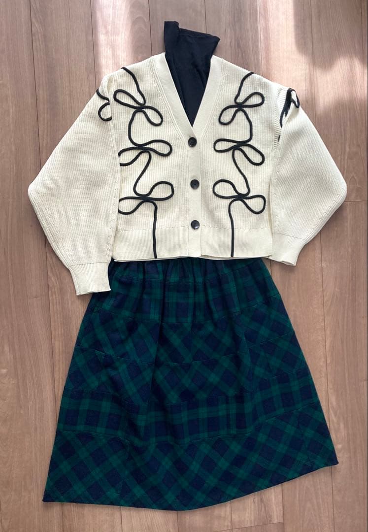 ★tricot COMME des GARCONS チェック スカート★