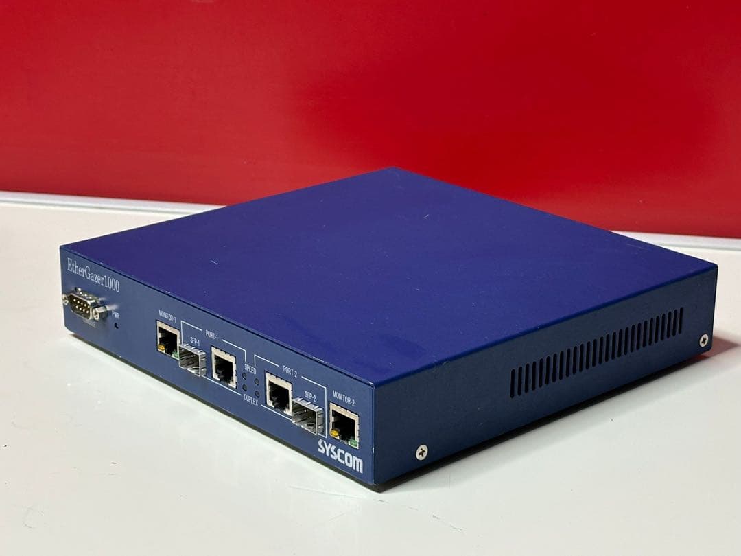 SYSCOM EtherGazer1000 ネットワーク機器 SC910G