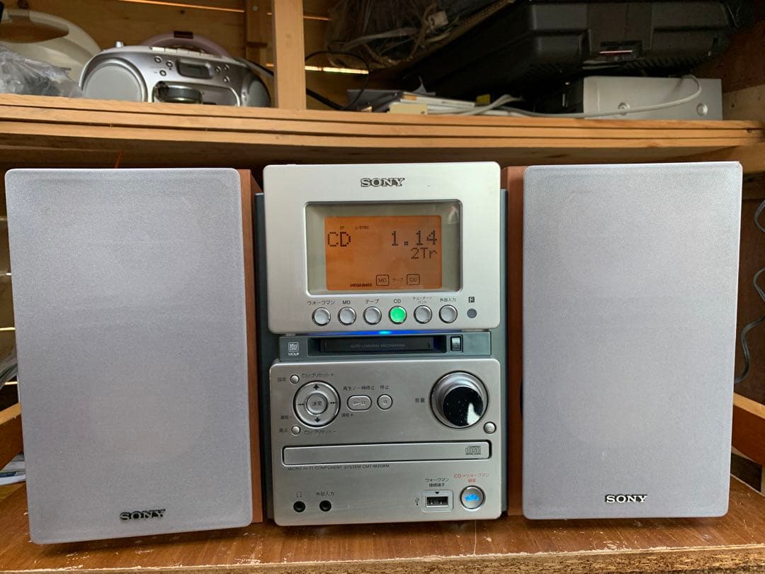 ラジオ・コンポ SONY MICRO COMPONENT SYSTEM CMT-M35WM