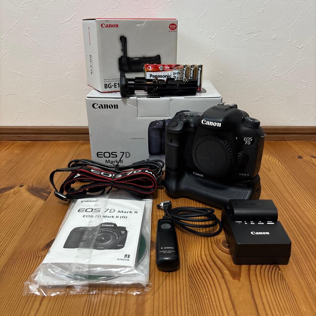 【最終値下げ】Canon EOS 7Dmark2 ＋BG-E16