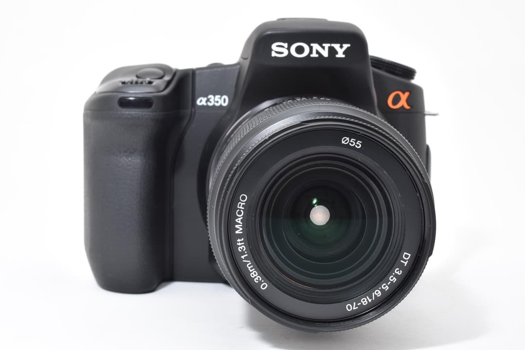 美品 Sony a350 レンズキット スマホ転送OK #9594