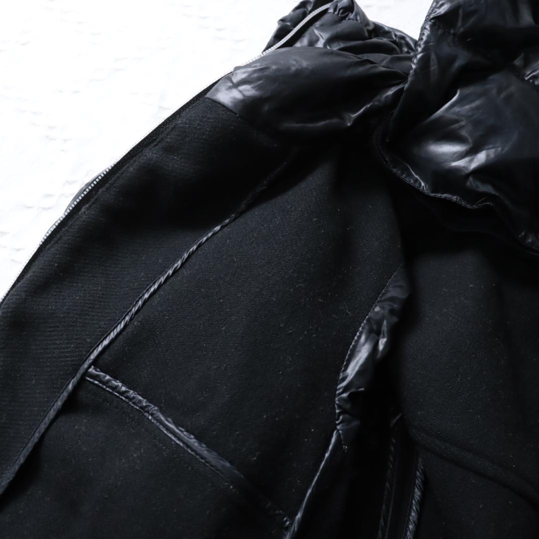 希少！ヘルノ HERNO　 ロングダウンジャケット　コート　44 異素材ミックス