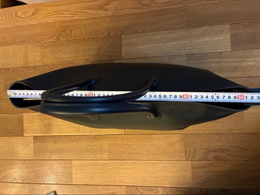 Cisei ＋h レザートートバッグ　ネイビー