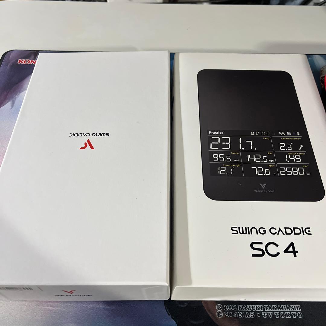 【美品】スイングキャディ SC4 収納ポーチ付　Swing Caddie 計測器