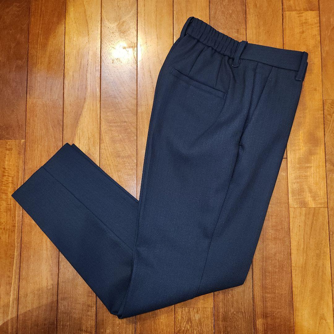 専用【プラステ】スーツ　ポリレーヨンストレッチ　ネイビー　S／S　美品