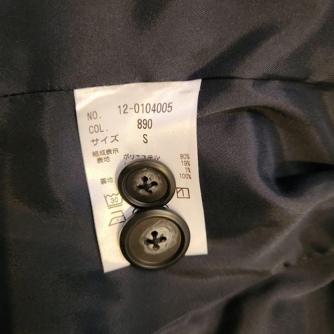 専用【プラステ】スーツ　ポリレーヨンストレッチ　ネイビー　S／S　美品