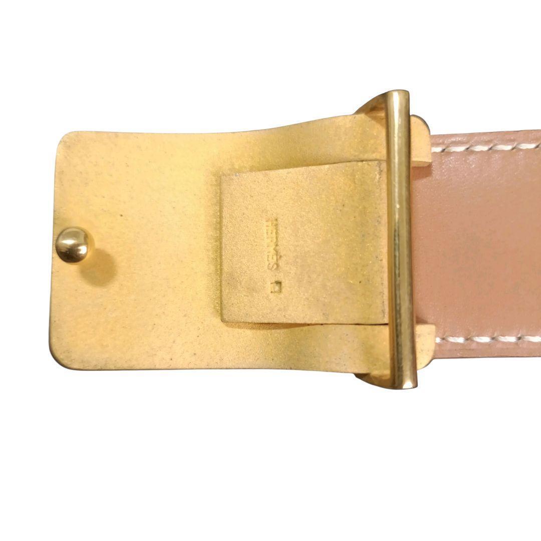 ✨HERMES Constance Hロゴ リバーシブル O◯刻印 仏製 ベルト