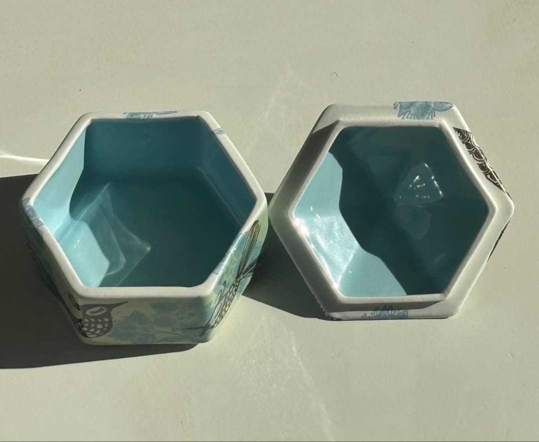 ヘイニリータフフタ　ヘキサゴンジャー　バード　小物入れ　アラビア　ルノ