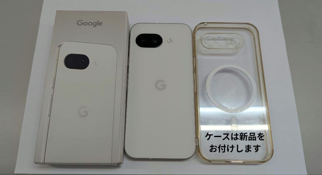 Google pixel9a 本体 ケース付き