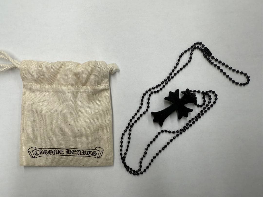 Chrome Hearts 2025ラバー マッドブラッククロス(新品)