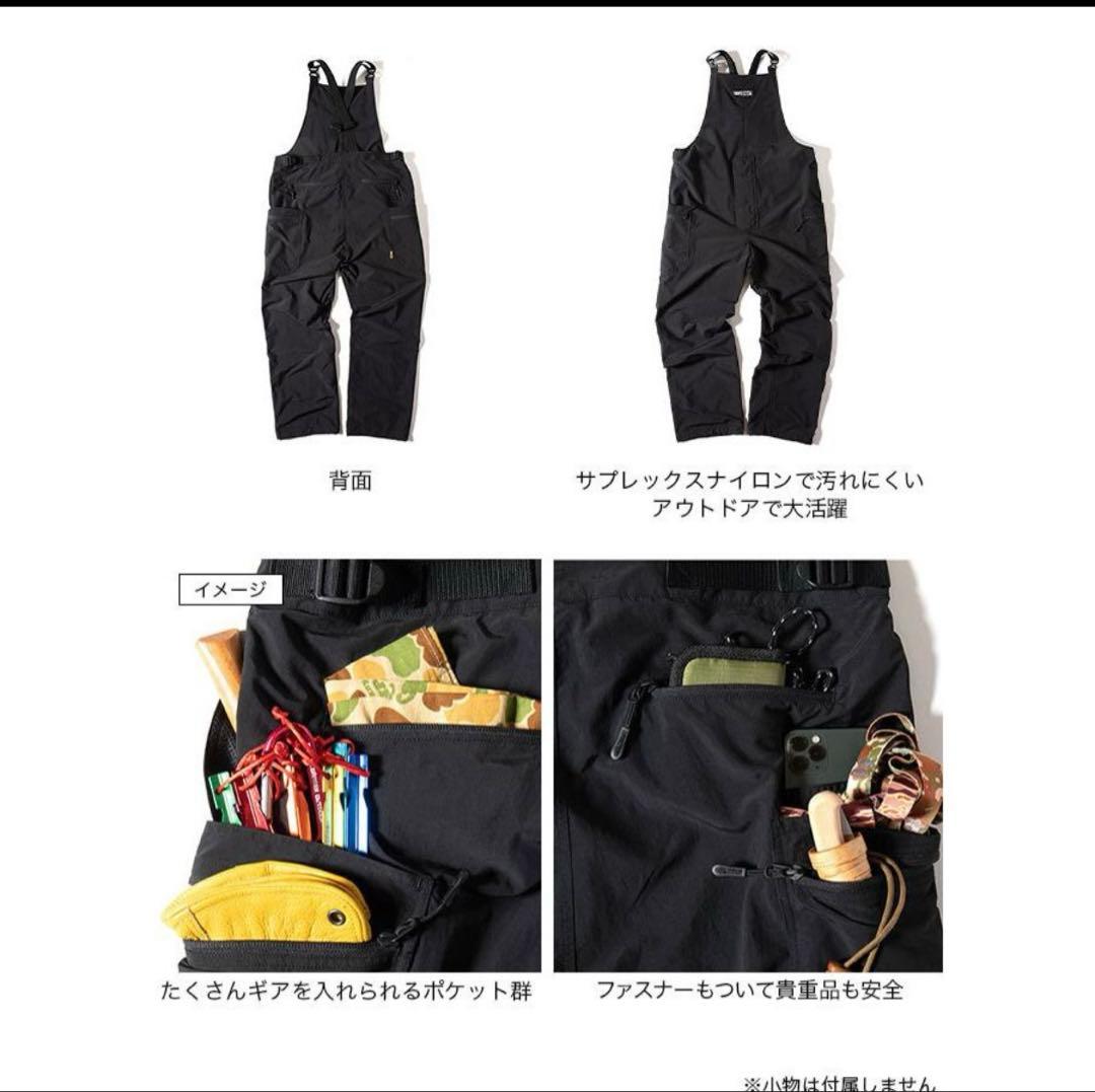 【完売品】美品GRIP SWANY オーバーオール (GSP-84) Mサイズ