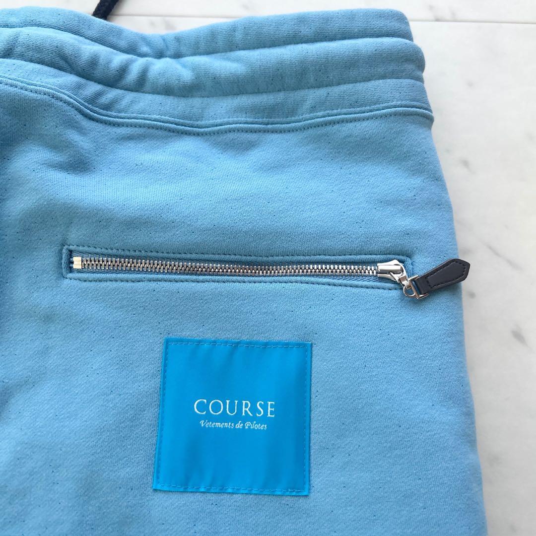 COURSE 2025AW ジャージ ブルゾン セットアップ ブルー 美品 48