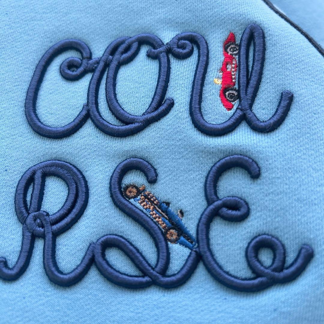 COURSE 2025AW ジャージ ブルゾン セットアップ ブルー 美品 48