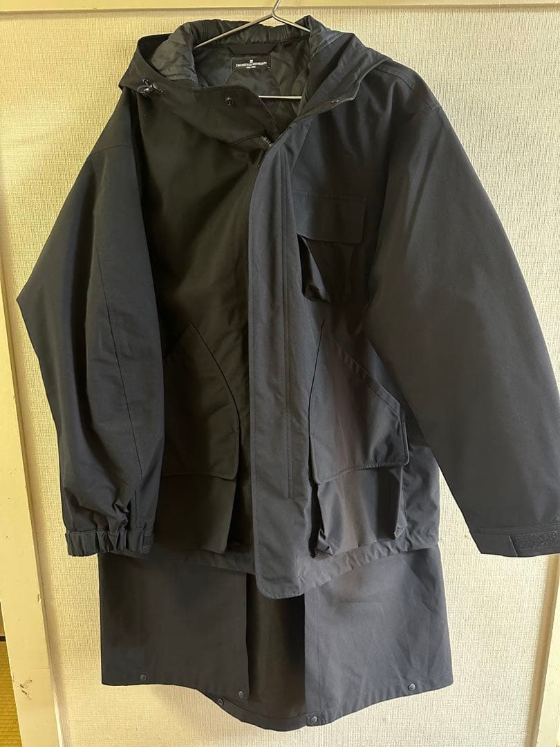 GU ×ENGINEERED GARMENTS パデッドシェルパーカ L