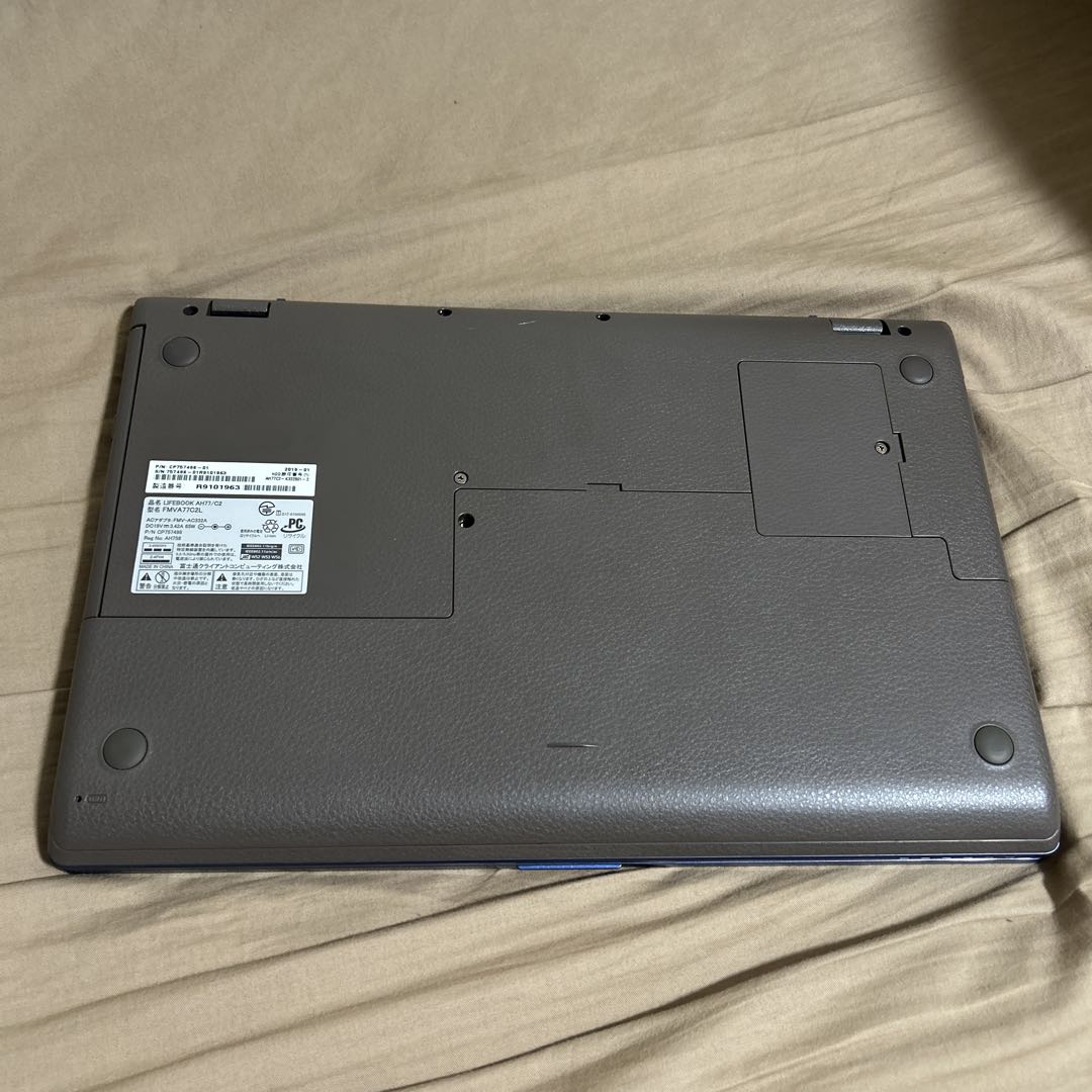 富士通 LIFEBOOK AH77/C2 起動確認済み 初期化済
