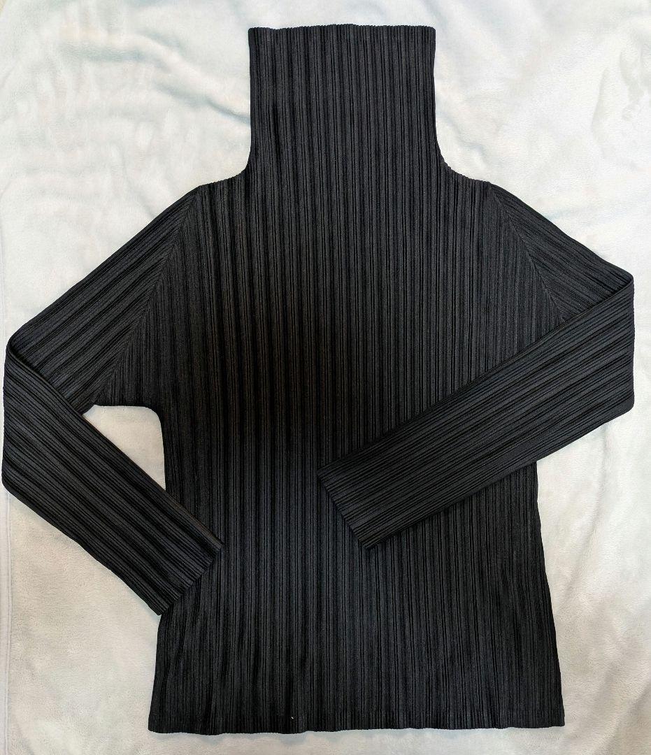 PLEATS PLEASE ハイネック長袖PP55-FK113