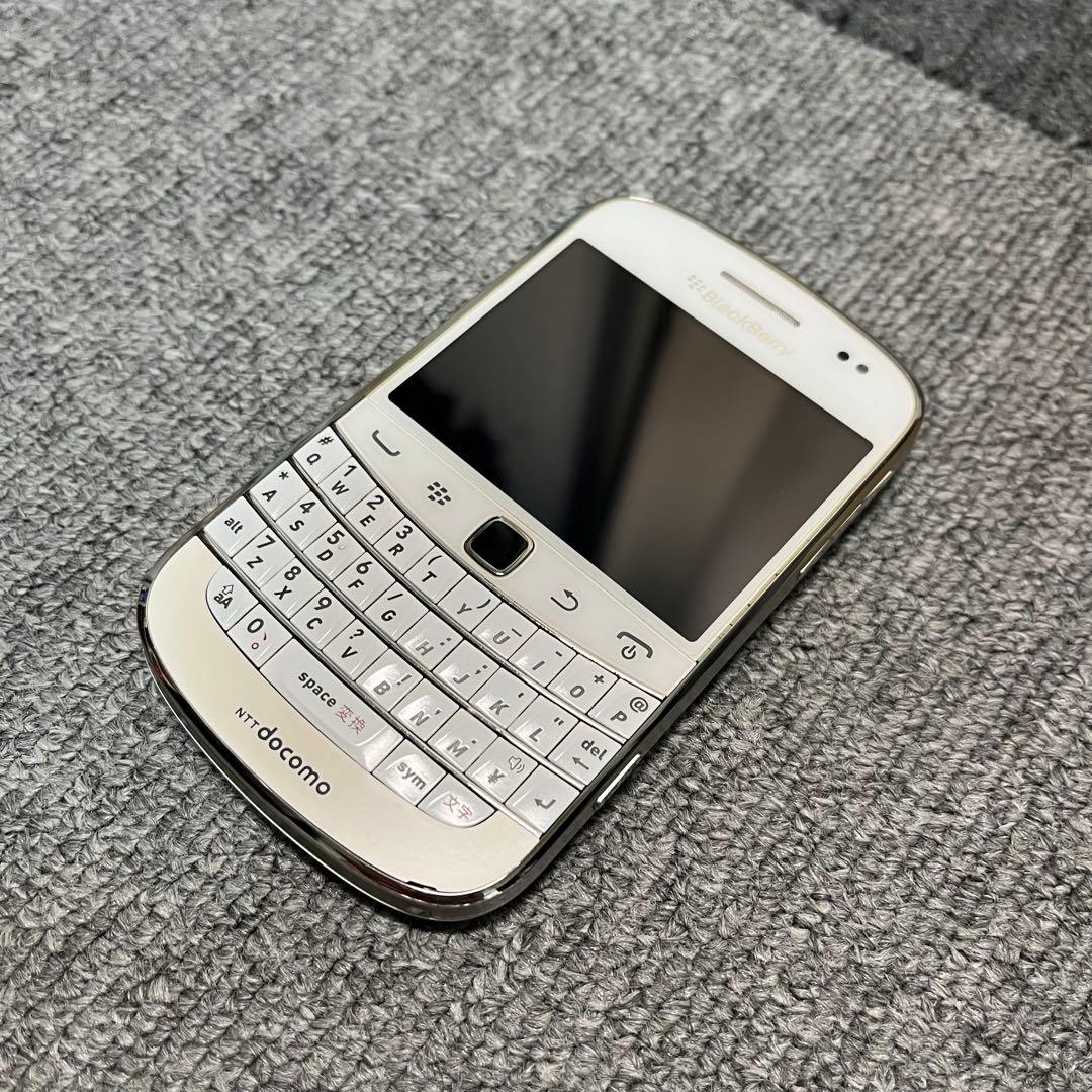 【美品】ブラックベリー9900白