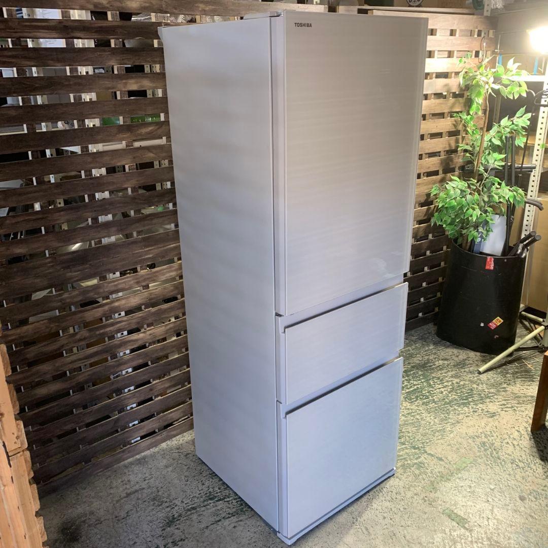 K737 東芝 3ドア冷蔵庫 2022年製 GR-T36VL