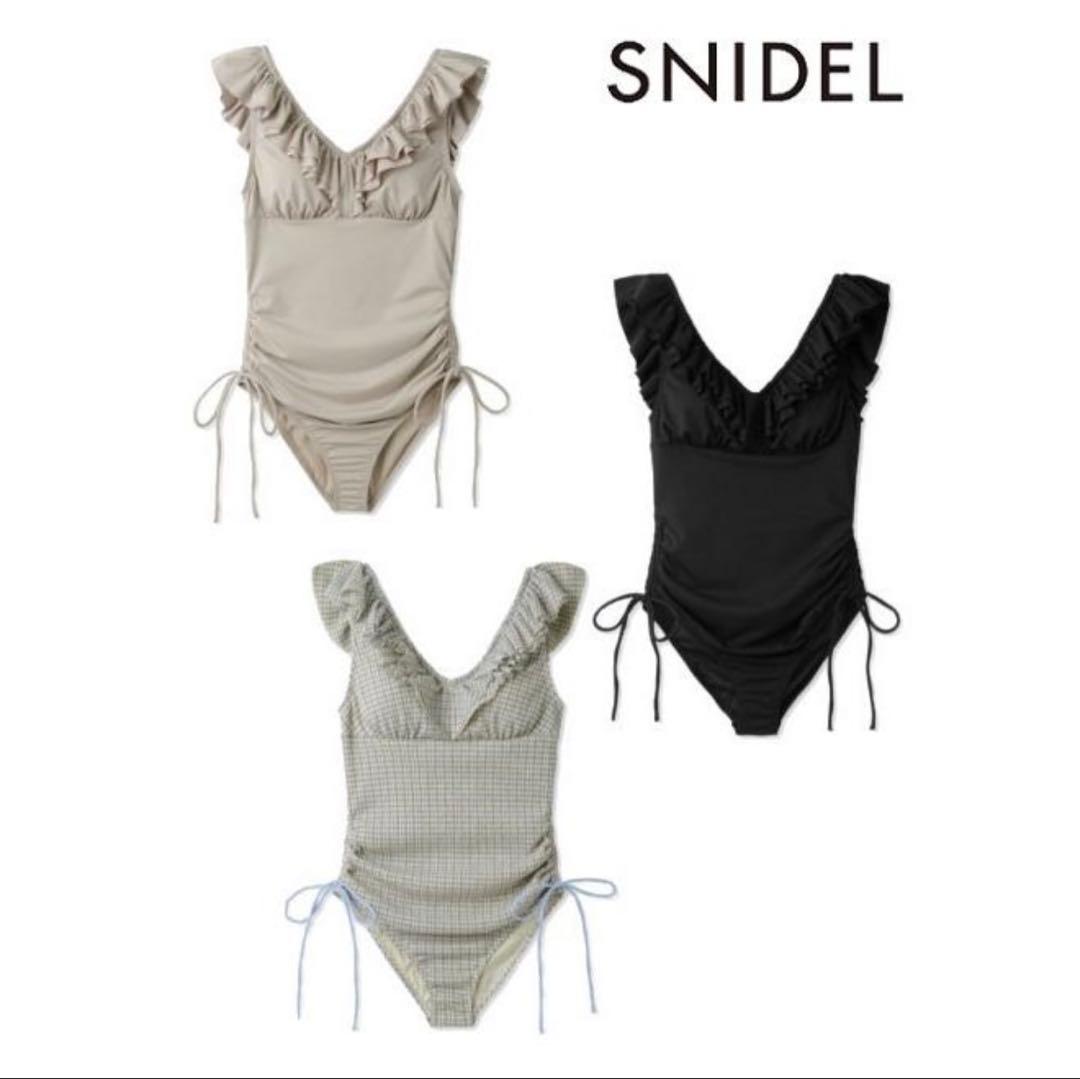 【新品 未使用】SNIDEL ブラック 水着