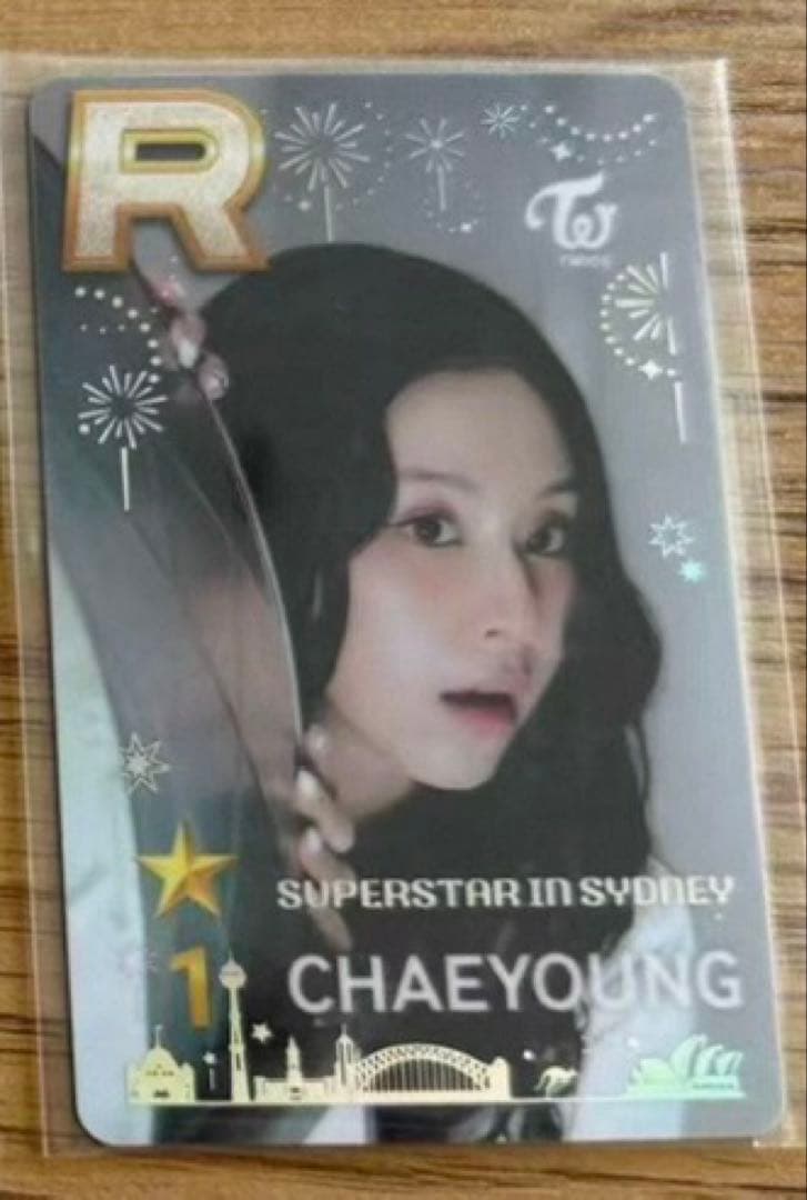 TWICE チェヨン SUPERSTAR SSJYP シドニー 限定 トレカ