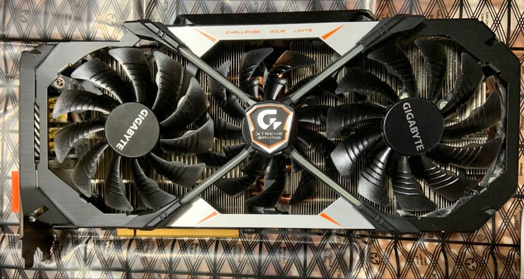 グラフィックボード・グラボ・ビデオカード Gigabyte GeForce GTX 1080 8G