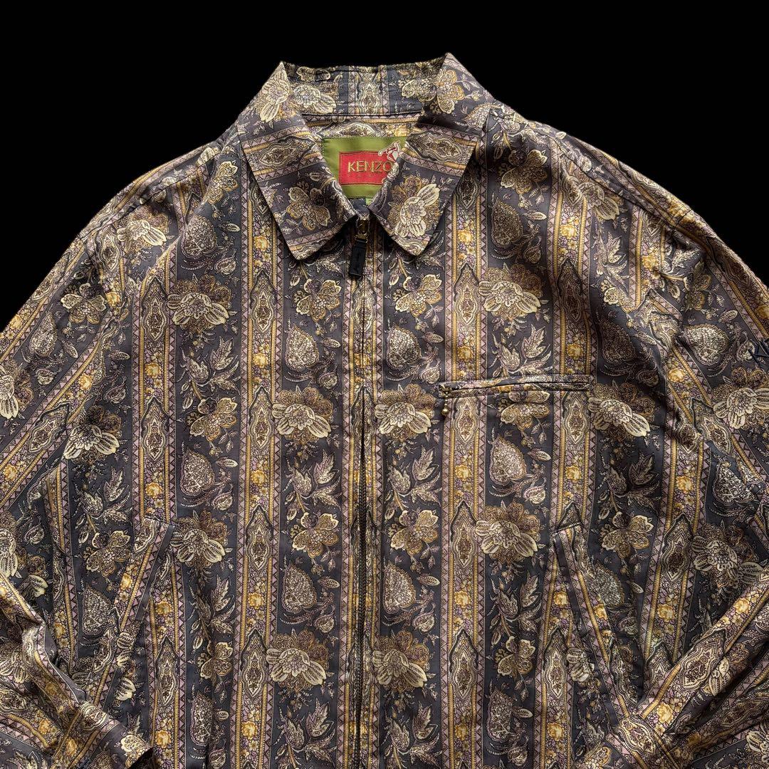 ジャケット・アウター 90s KENZO Golf Pattern Cotton Blouson