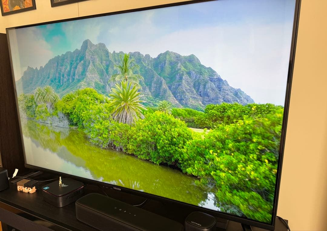 チューナーレス液晶テレビ 50インチ HDMIポート3つ