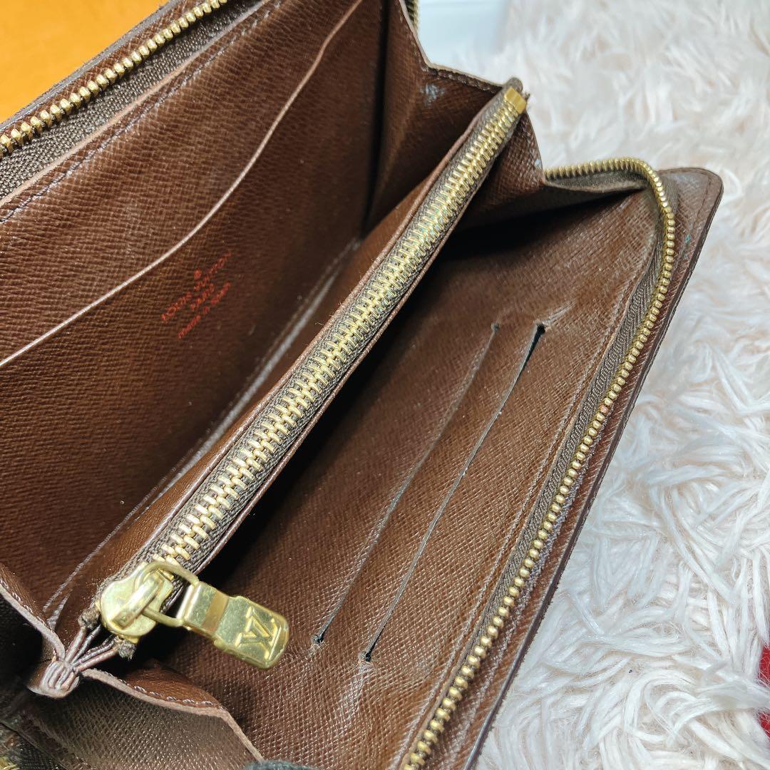 ルイヴィトン ダミエ ポルトモネ ジップ ラウンドファスナー ウォレット 長財布