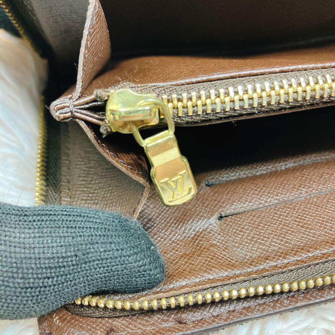 ルイヴィトン ダミエ ポルトモネ ジップ ラウンドファスナー ウォレット 長財布