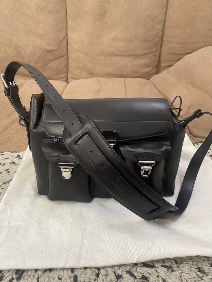 【LEMAIRE(ルメール)】MEDIUM GEAR BAG/ BLACK