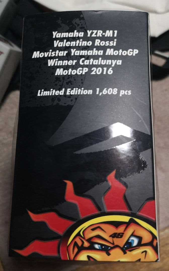 ミニチャンプス 1/12 YZR-M1 V.ロッシ カタルーニャGP優勝2016