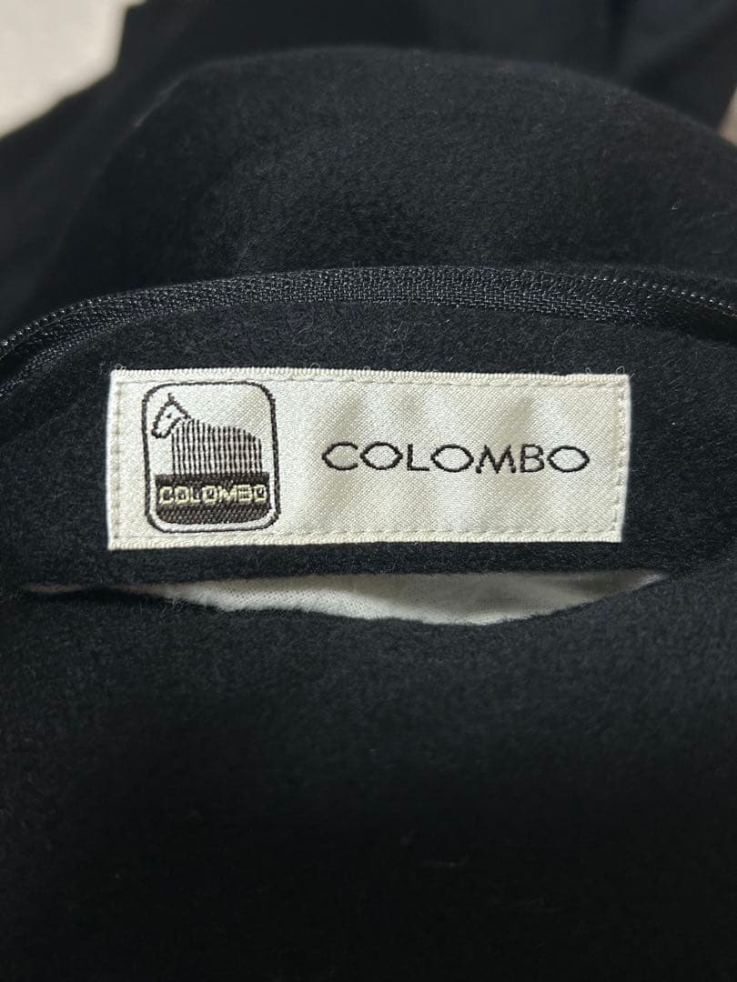 COLOMBO 最高級品カシミヤ リバーシブルベストミンク混 コロンボ