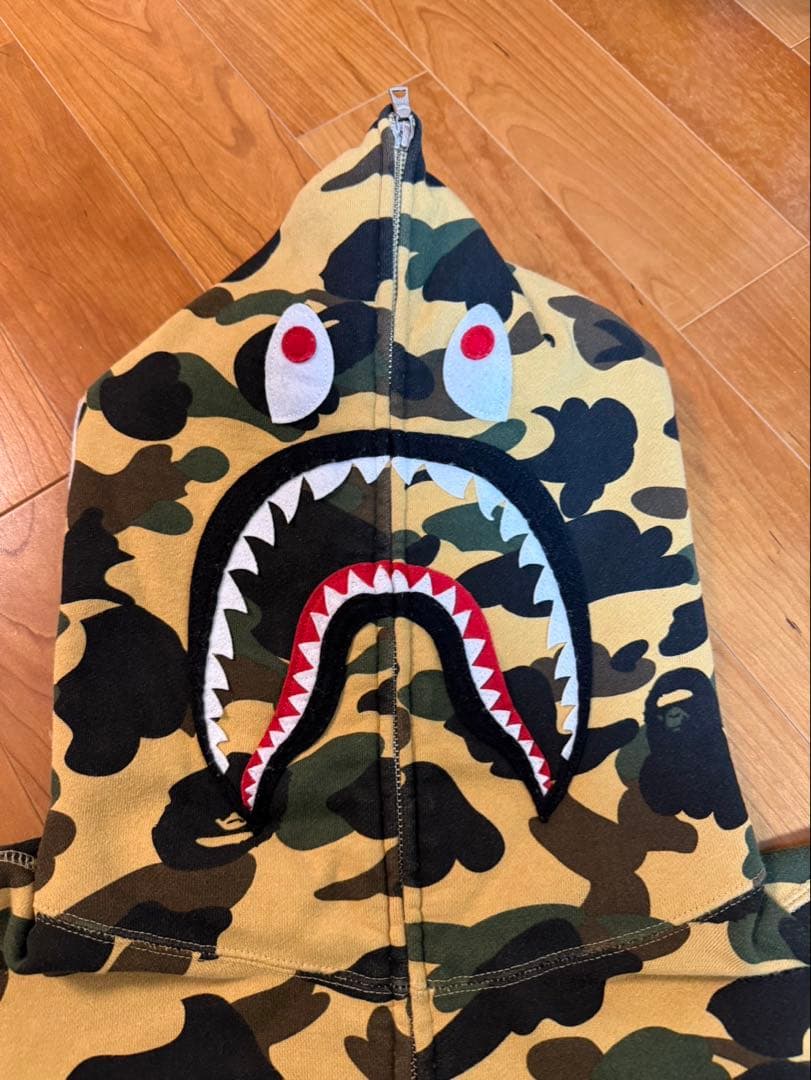 A BATHING APE シャークパーカー　2XL