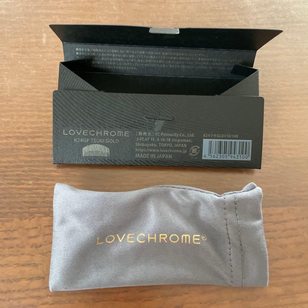 LOVECHROME K24GP TSJKI GOLD コーム 新品未使用