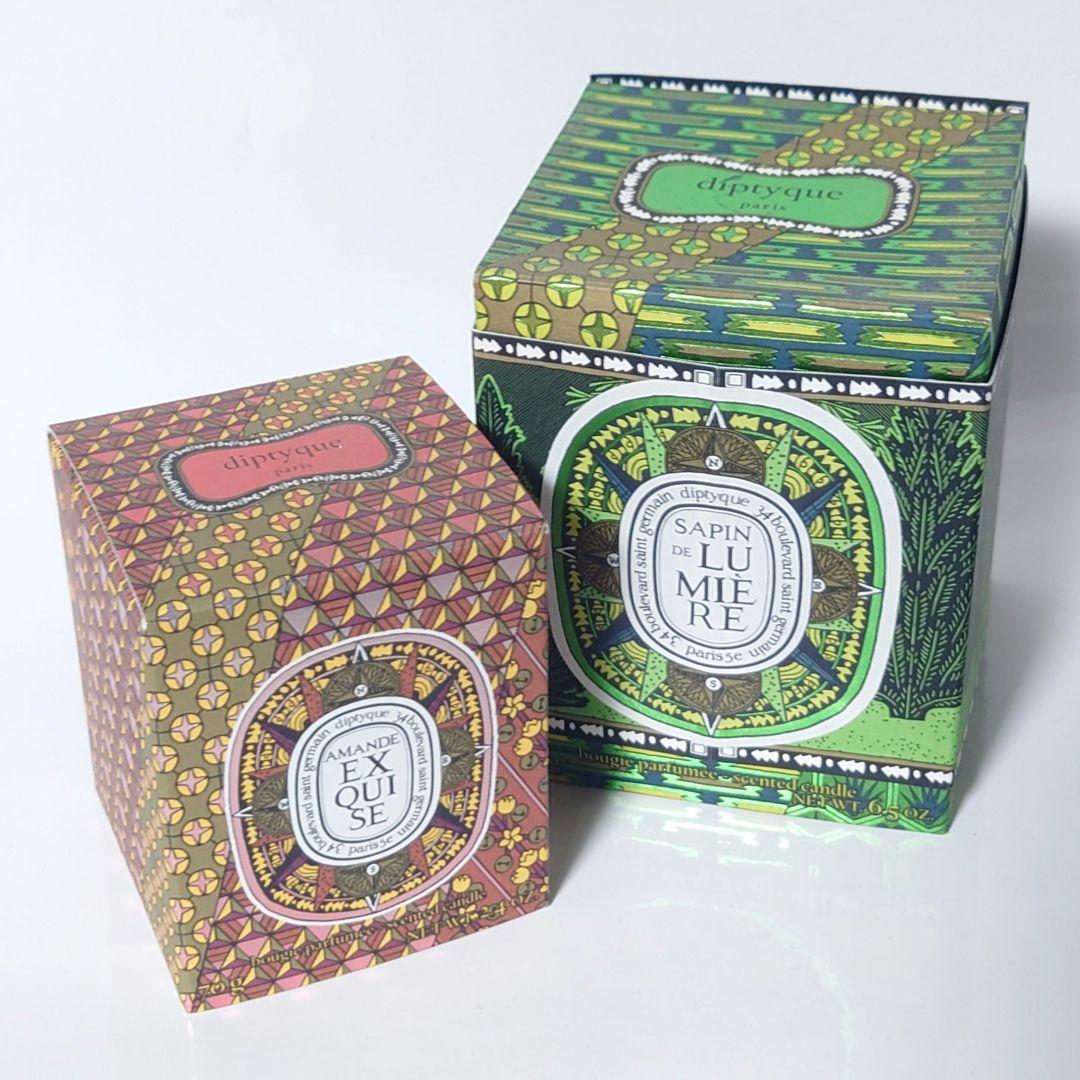 ディプティック／クリスマス限定キャンドル２個＋カルーセルのセット