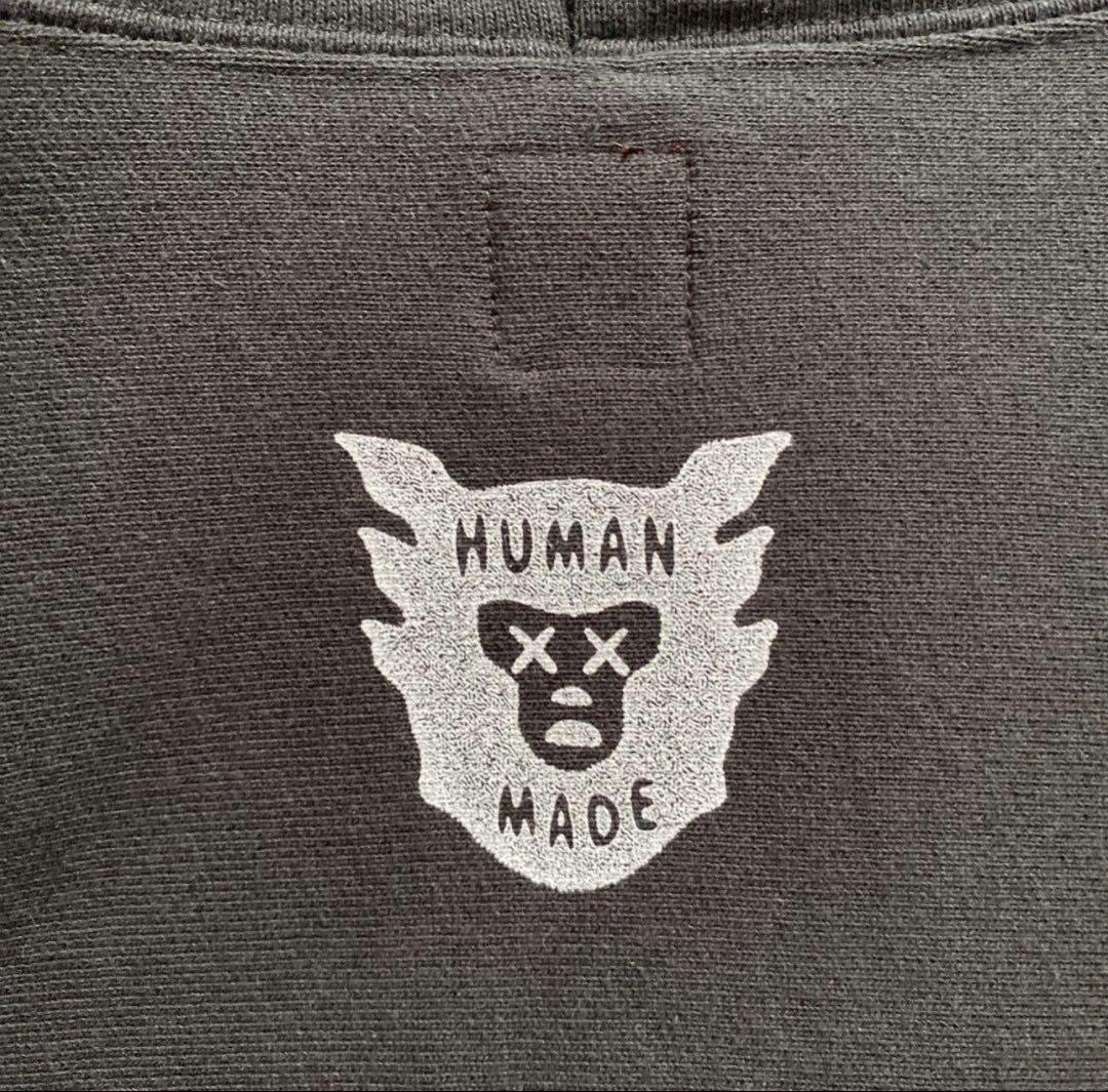 Human made × Kaws パーカー　XXL