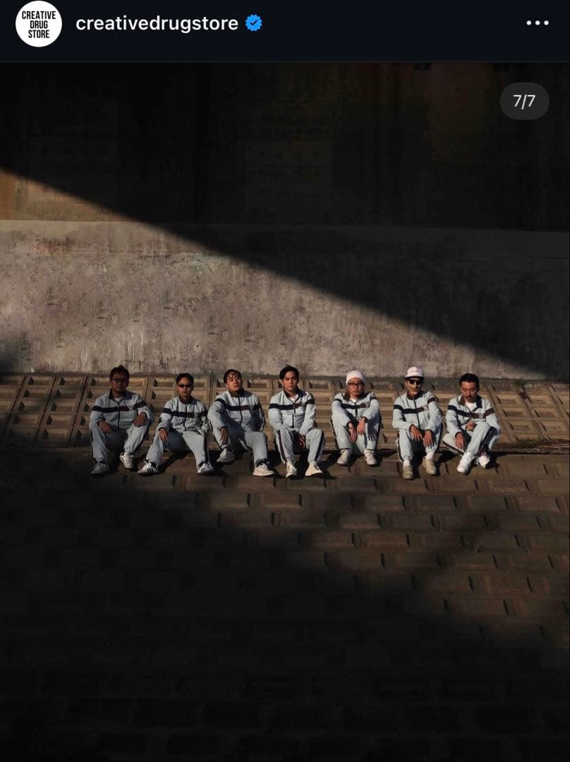 creative drug store ナイロンジャケット　セットアップ