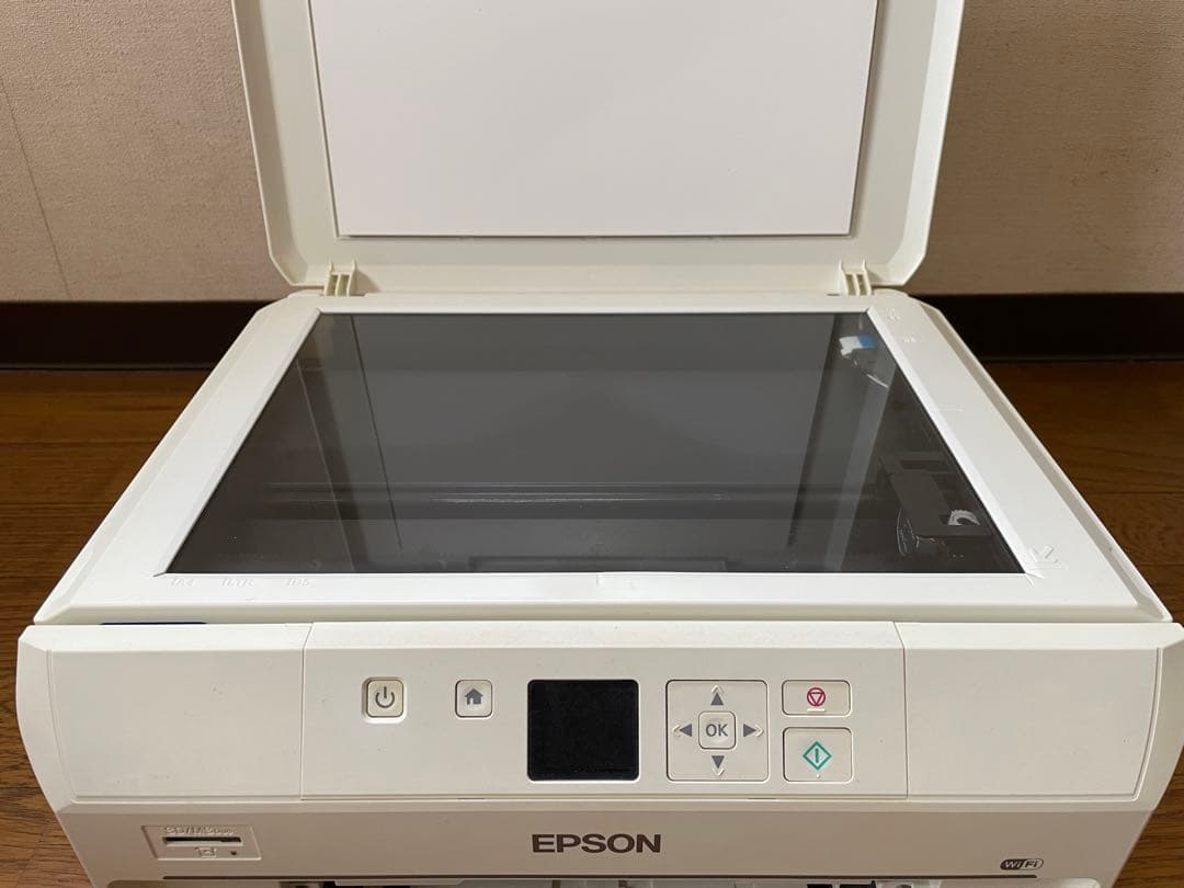 EPSON EP-706A 廃インク吸収パッド限界 ジャンク インク付き