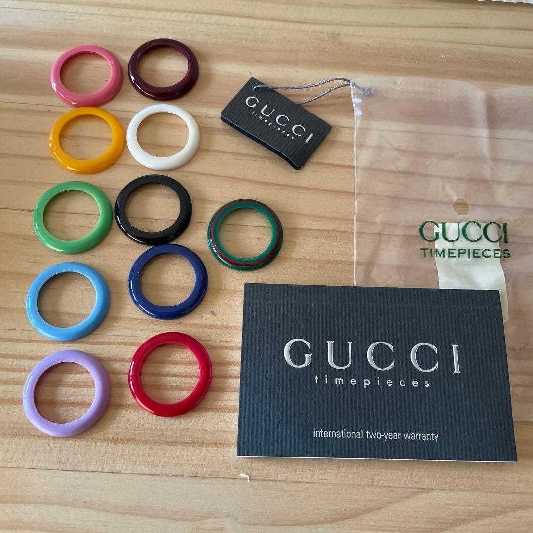 GUCCI グッチ チェンジベゼル 腕時計なし ベゼル・箱のみ　ヴィンテージ