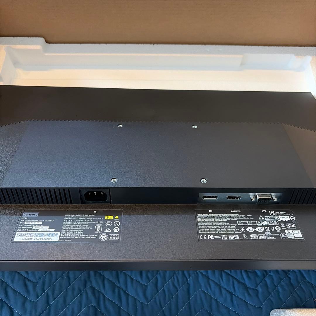 Lenovo 23.8インチ 液晶ディスプレイ L24-28