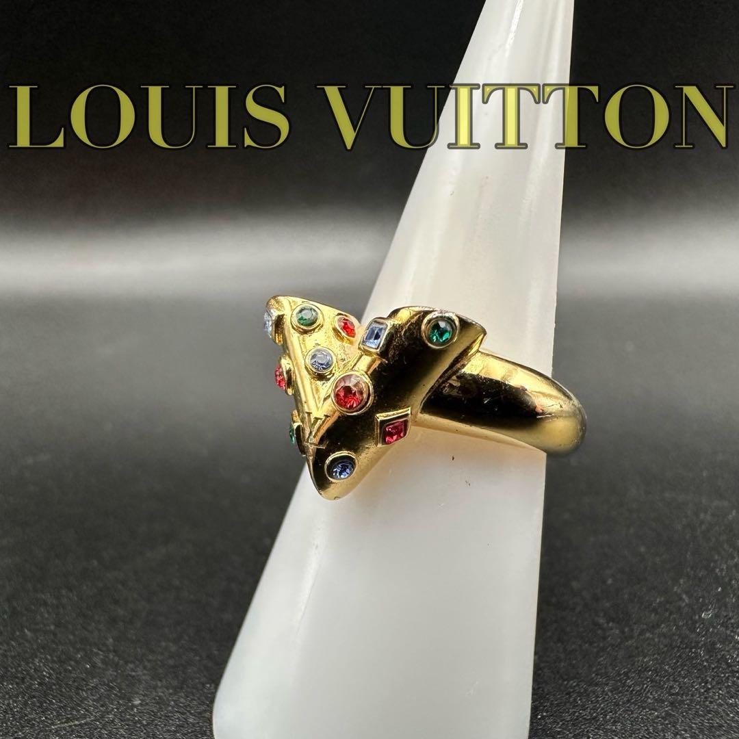 美品✨　ルイヴィトン　リング　指輪　M68924　ロゴ　刻印　1339
