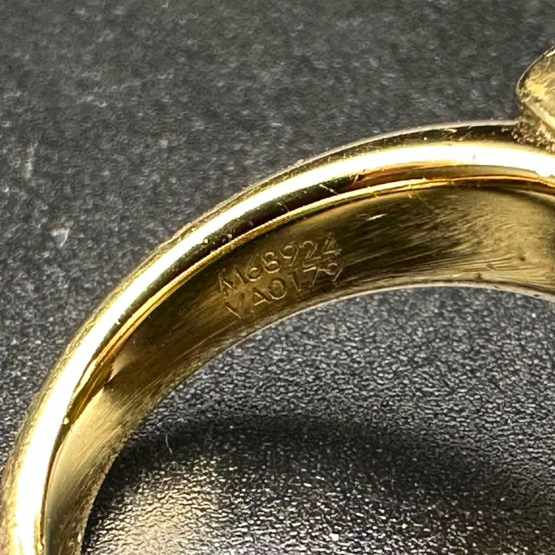 美品✨　ルイヴィトン　リング　指輪　M68924　ロゴ　刻印　1339